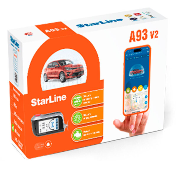 Автосигнализация StarLine A93 v2 2CAN-2LIN LTE ECO