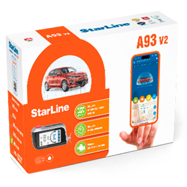 Автосигнализация StarLine A93 v2 LTE