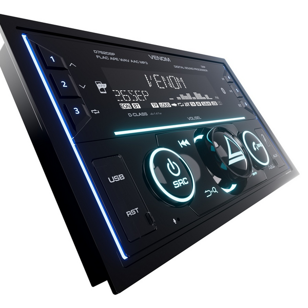 Автомагнитола Aura VENOM-D762DSP USB/SD