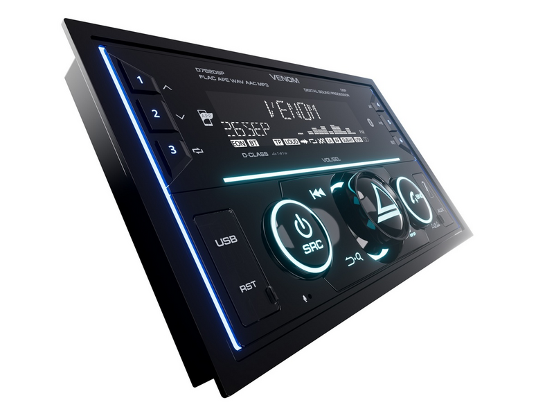 Автомагнитола Aura VENOM-D762DSP USB/SD