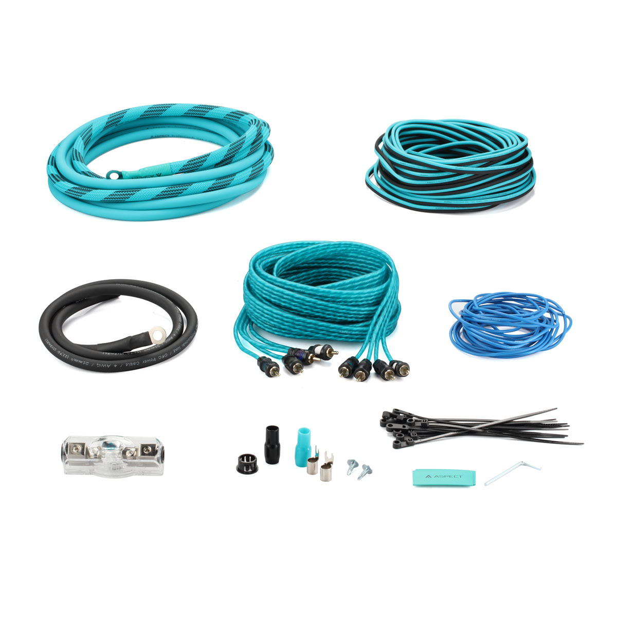 Провода комплект Aspect AWK-4.4PRO для 4х канального усилителя