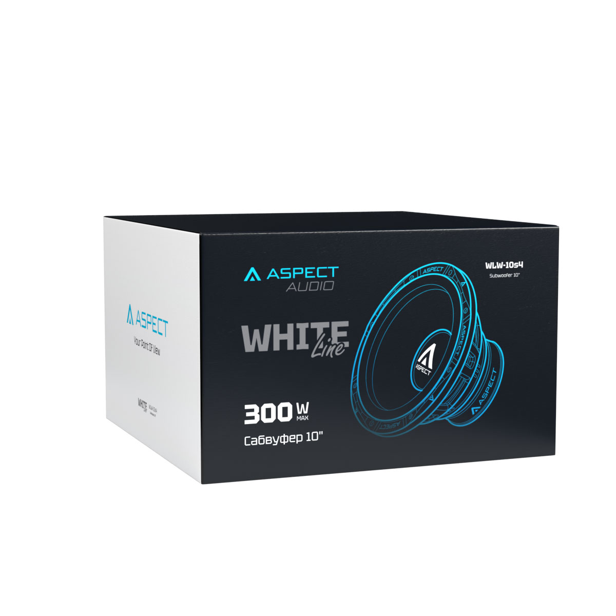 Сабвуферный динамик 10 дюймов Aspect WLW-10s4