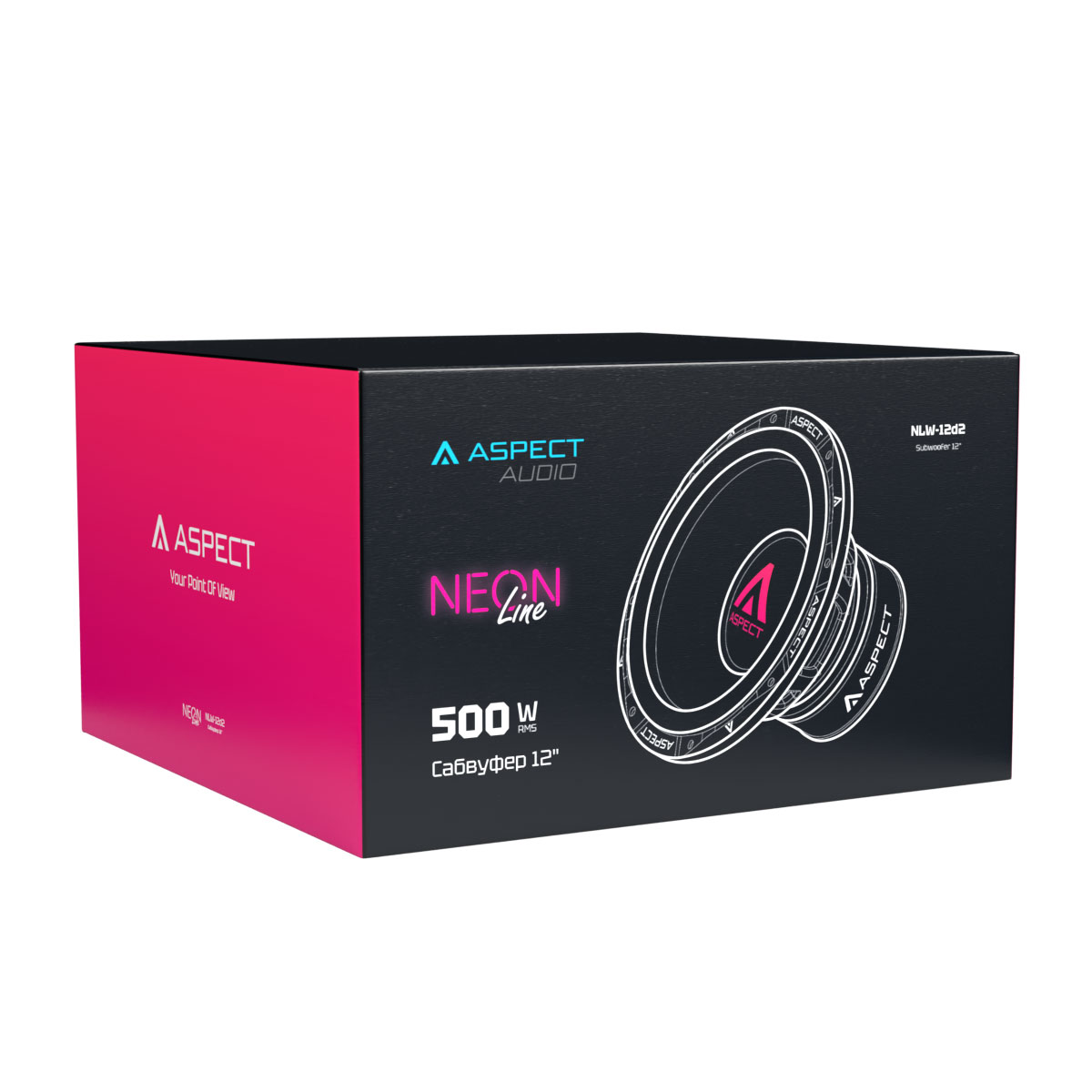 Сабвуферный динамик 12 дюймов Aspect NLW-12d2