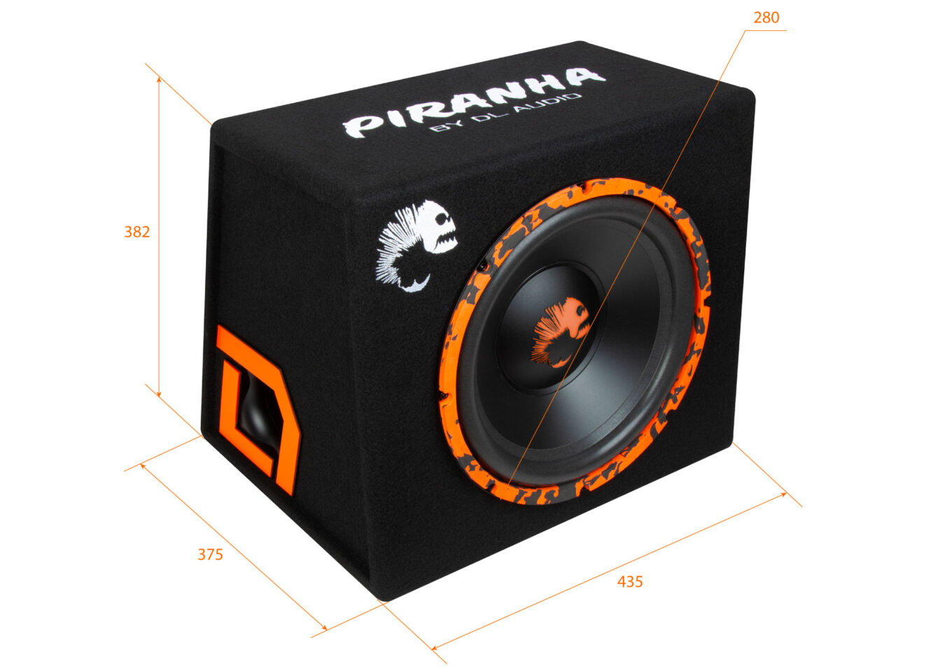 Активный сабвуфер Dl-audio Piranha 12A SE 2.1